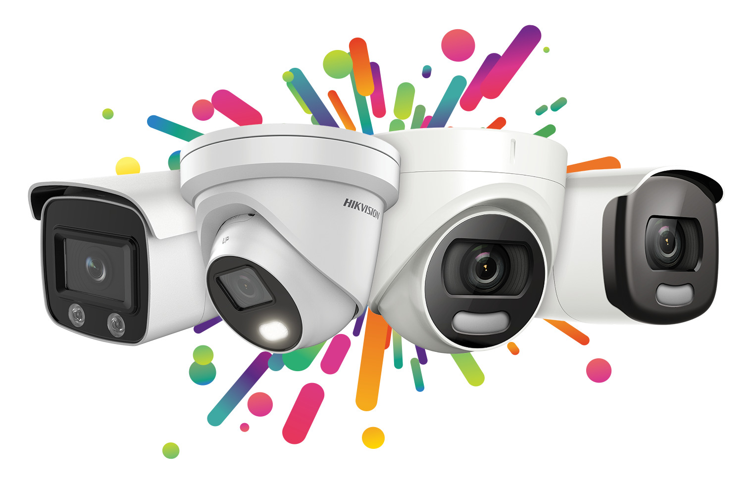 pack camérLot de 4 caméras Hikvision Premium offrant une sécurité optimale avec une surveillance haute résolution adaptée aux PME et aux entreprises.a HIKVISION