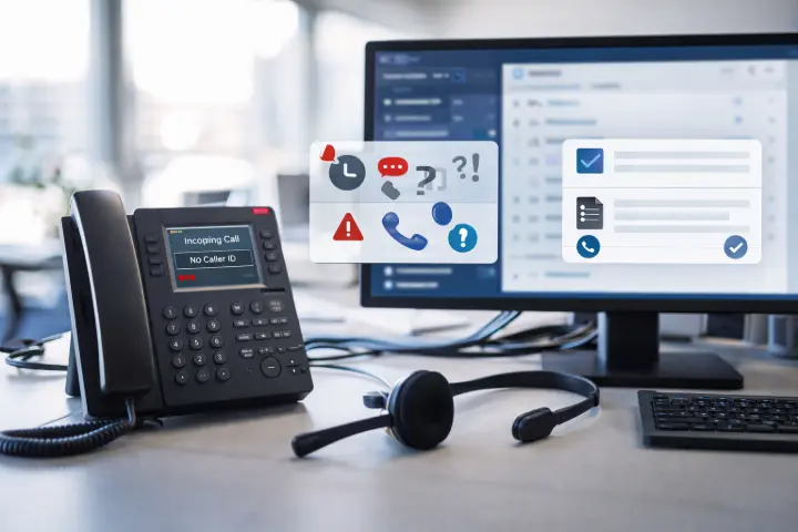 erreurs message répondeur professionnel et impact sur appels manqués